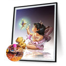 5D DIY Diamond Painting Kits Girl Full Round Drill Wall Decor Art Crafts