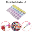 Portable Diamond Painting Storage Box Shockproof Beads Case Accessories Newly