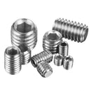 200pcs Stainless Steel Allen Head Socket Hex Set Grub Screw Assortment Cup