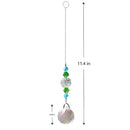 Crystal Glass Clear Chandelier Pendant Faceted Prism Part Hanging Decor (A)