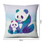 Non-fading Pandas Printed Pillowcases Square Cleanable Sofa Car Cushion Cov