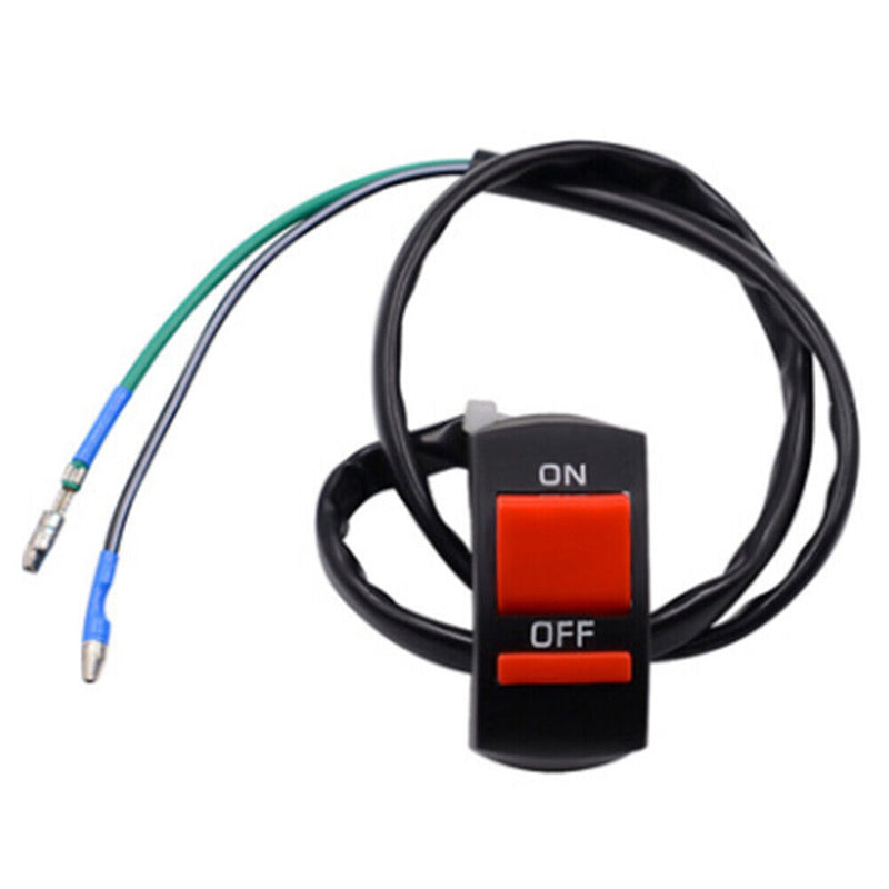 Universal 7/8 Motorcycle Handleable Switch On Off Button Kill Headlight Switch