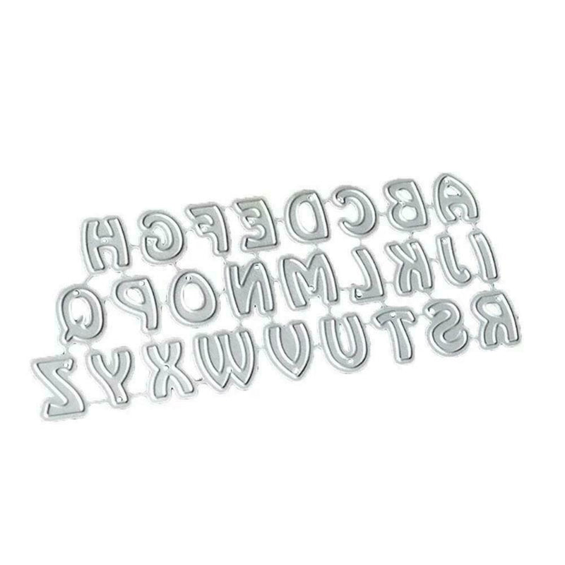 Letter Metal Cutting Dies Scrapbooking Embossing Stencil Craft Card Die E1 E6B4
