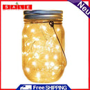 LED Solar Fairy Mason Jar Light Party Wedding Garden Decor (Warm Light 1 m)