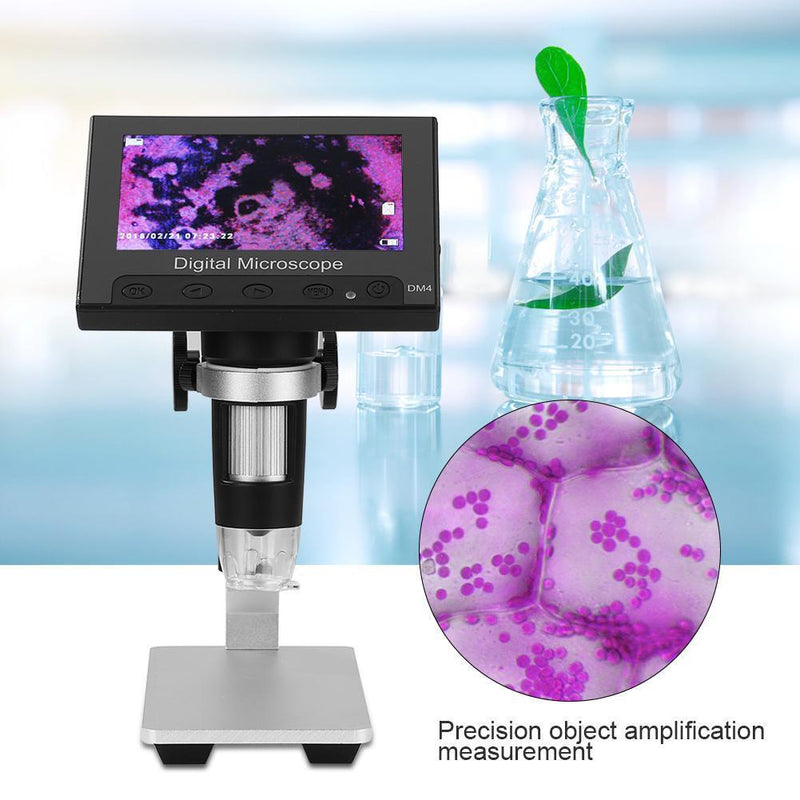 DM4 USB HD 4.3 inch LCD Screen Digital Microscope Electronic Magnifier Newly