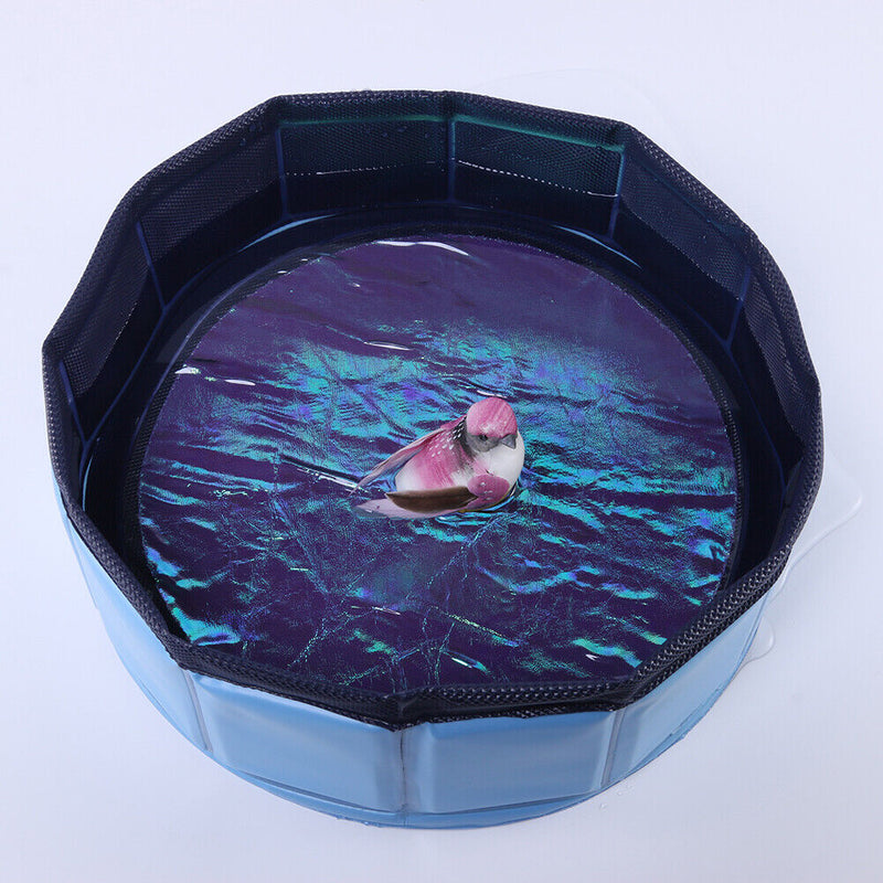 Foldable Bathing Swimming Tub Outdoor Indoor Pet Supplies for Puppy Kitten Ki