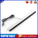 Wired Motion Sensors Receivers ABS Sensor Bar w/Holder for Nintend Wii/WiiU