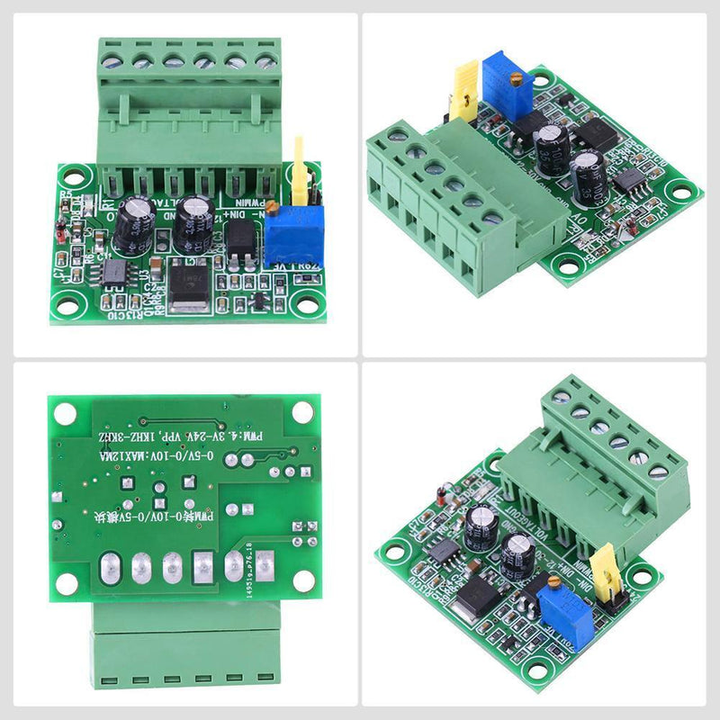 PWM to Voltage 0-10V Adjustable Digital Analog Signal Converter Module PLC