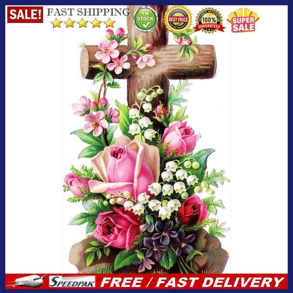 5D Diamond Painting Rose Full Round Drill Rhinestone DIY Wall Art Crafts Gift