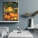 5D Diamond Painting Kit Welcome Pumpkin Full Round Drill DIY Home Decor