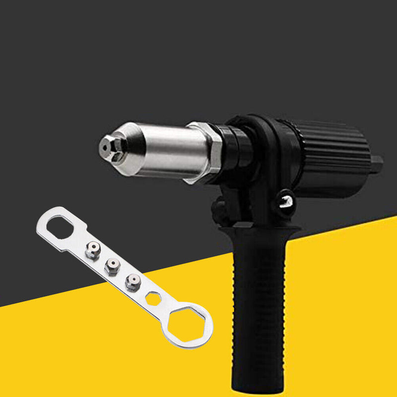 2.4-4.8mm Electric Rivet Gun Adapter Insert Cordless Rivet Nut Tools Kit Newly
