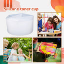 #A Silicone Split Cups For Paints Pouring Acrylic Paint Pour Cup Channels Divide
