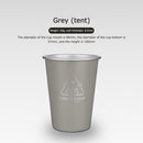 #A Stainless Steel Camping Cup 350ml Outdoor Travel Coffee Beer Drinks Water Bot