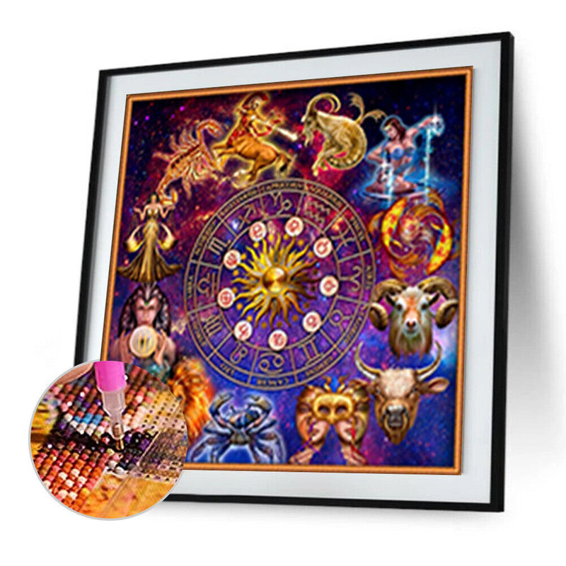 5D DIY Full Drill Diamond Painting Constellation Cross Stitch Embroidery Newly
