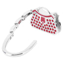 Wallet Handbag Hanger Hook Holder Portable Folding Bag Table Hake