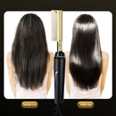 3-Speed Temperature Adjustment Comb Hair Straightening Constant Heating Combs