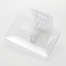 Aediea Soap Dish with Suction Cup, 1 Layer, for Soap Tray White