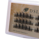 Fluffy Dramatic Criss-cross False Eyelashes Segment Individual Lashes V-shape