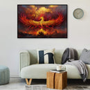 Flaming Phenix Oil Paint By Numbers Kits DIY Craft Coloring Drawing Home Decor