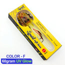 #A UV Luminous Bionic Squid Fishing Lures Artificial Wobbler Soft Bait Fishing T