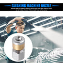 G 1/4 Female Rotating Sewer Nozzle 3 Rear Jets Pressure Washer Accessories Newly