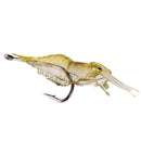 6pcs Shrimp Fishing Simulation Soft Prawn Lure Hook Tackle Bait Lures Newly