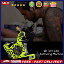 10-Wrap Serif Tattoo Machine Uninterrupted Stable Starter Secant Equipment