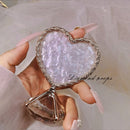 DIY Nail Tips Color Palette Acrylic Display Board Gel Pallet (Pink Heart) Newly