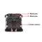 10Pcs 3 Pin Mechanical Keyboard Switch RED for Cherry MX Keyboard Tester Kit