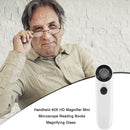 Handheld 40X HD Magnifier Mini Microscope Reading Books Magnifying Glass Newly