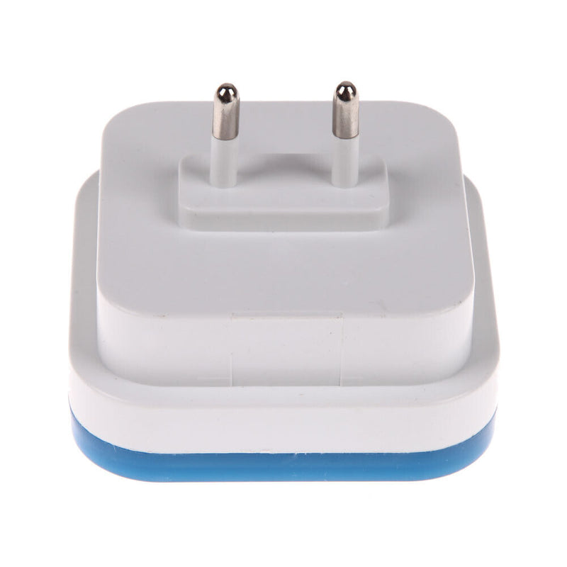 Auto LED Light Induction Sensor Control Bedroom Night  (Blue) ( EU Plug)