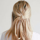 2pcs Korean Hair Clip Hairgrip Geometric Barrettes Triangle Simple Girl Hai
