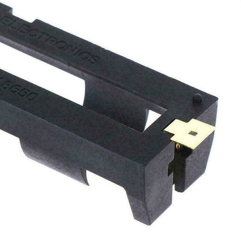 1Pcs 18650 Battery Holder SMD SMT Battery Box With Pins Bronze K7Q5