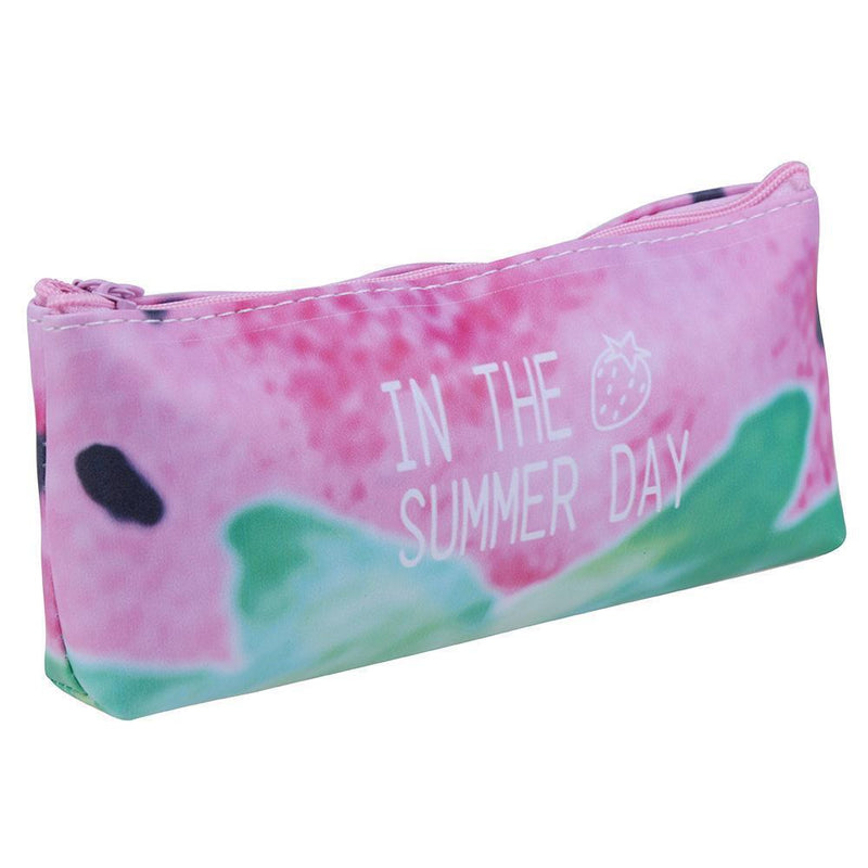 Pencil Storage Bag Waterproof Glasses Holder Organizer Stationery Case(B)