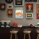 Sleeping Cat Retro Metal Plate Tin Sign Plaque Poster for Bar Club Cafe (1)
