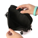 Male Pure Color Mobile Phone Holder Zipper Outdoor Jogging Sports Running Bag