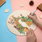 DIY Writing Wedding Decor Round Wood Pieces Wood Circles Ornament Blank Plaque