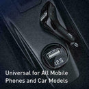Car Fm Transmitter Bluetooth 5.0 Aux Hands-free Wireless DC12-24 Dual Usb M7R6