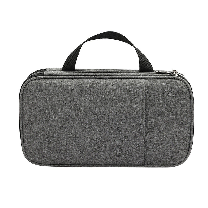 Yarns Crochet Sewing Tool Storage Bag DIY Knitting Needle Organizer (Grey) Newly