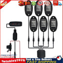 Waterproof Car Underglow RGB LED Rock Lights Chassis Music Lamps (1 to 6) Newly