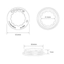 TOOPRE 11T Cassette Flywheel Lock Cover Aluminum MTB Bike Freewheel Locks Rin