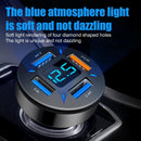 Universal 4-Port USB Car Charger 12V Lighter Socket Adapter plug Fast Charging`