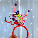 Photo Props Hair Clips Hair Band Funny Headband Happy Birthday Hair Hoop
