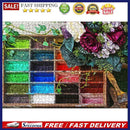 1000pcs DIY Flower Powder Paper Puzzle Educational Assembling Toys Home Dec