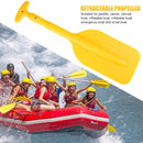 Retractable Portable Telescope Rafting Boat Paddle for Water Sport (Yellow)