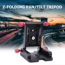 Folding Z Type Stand Holder Tripod Kit Flex Tilt Head Pan Ball Head for Camera