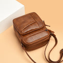 Retro Designer Small Handbag for Women PU Soft Leather Crossbody Shoulder Bags