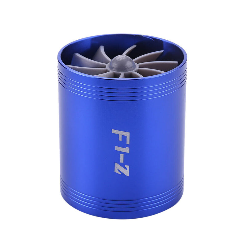 Car Modification Recording Turbine Gas Saver Supercharger Fit for Air Intake Sch