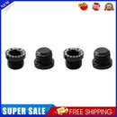 MUQZI 4pcs Folding Bicycle Screw Bolt M10 V Brake Stem Fixing Bolts (Black)