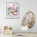5D DIY Diamond Painting Flower Candle Full Round Drill Mosaic Art Picture Dec